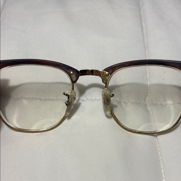 Ray-Ban Brown and Gold Aviator Glasses - Picture 9 of 13